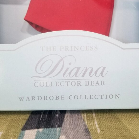 The Franklin Mint Princess Diana Collector Bear Wardrobe Collection Outfit Dress - Picture 9 of 15